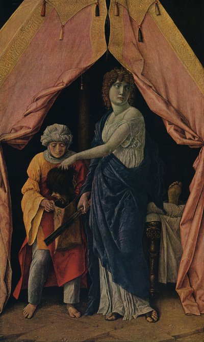 Judith mit dem Kopf des Holofernes von Andrea Mantegna