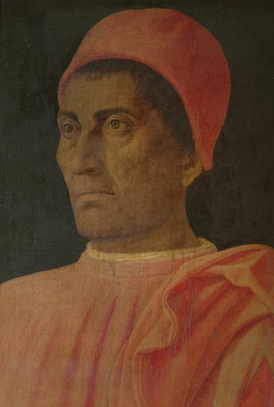 Porträt von Kardinal Carlo de Medici von Andrea Mantegna