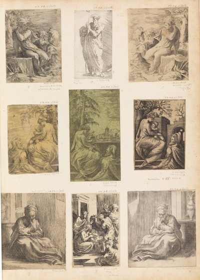 Die Heilige Familie von Andrea Schiavone