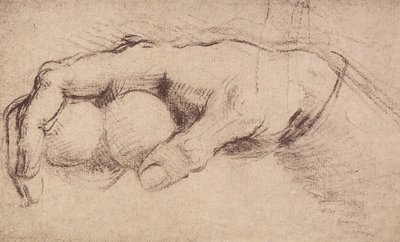 Eine Hand von Andrea del Sarto