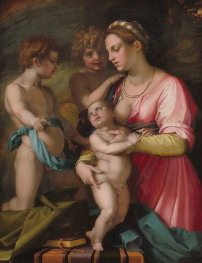 Charity, vor 1530 von Andrea del Sarto