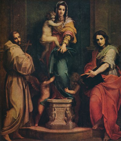 Madonna der Harpyien von Andrea del Sarto