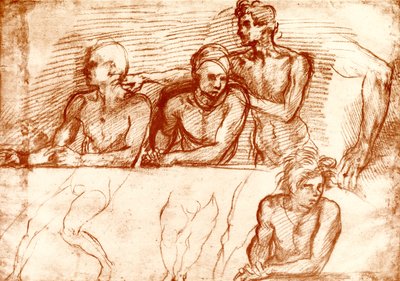 Studien zum Letzten Abendmahl von Andrea del Sarto