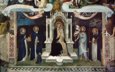 Thronende Madonna von Andrea di Bonaiuto