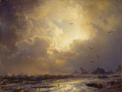 Nach dem Sturm von Andreas Achenbach
