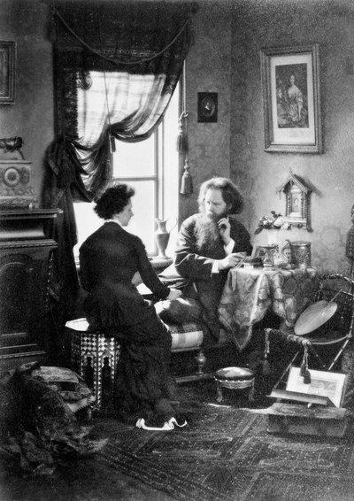 Komposition, 1880er Jahre von Andrei Osipovich Karelin