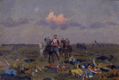 Auf dem Schnepfenfeld von Andrei Petrovich Ryabushkin