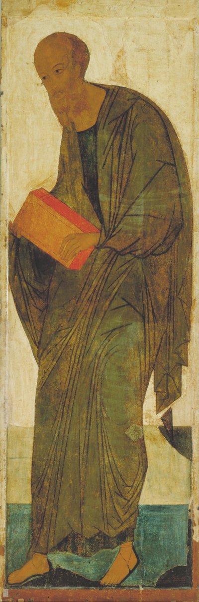 St. Paul. Aus Deisus Tier von Andrei Rublev