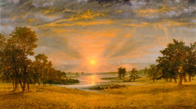 Abend, 1870 von Andrew MacCallum
