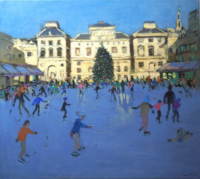 Schlittschuhläufer, Somerset House von Andrew Macara