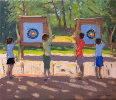 Junge Bogenschützen, 2012 von Andrew Macara