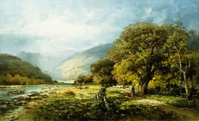 Ein Spaziergang entlang des Flusses von Andrew Melrose