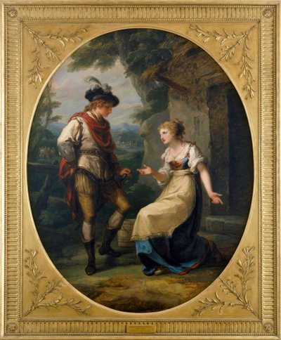 Gualtherius und Griselda, ca. 1772 von Angelica Kauffman