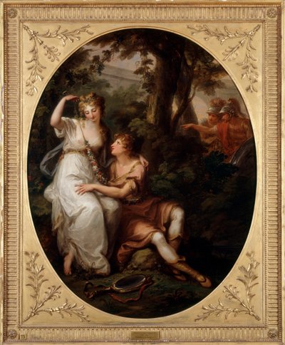 Rinaldo und Armida von Angelica Kauffman