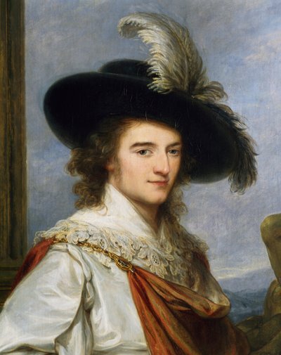 Porträt von Josef Johann Graf Fries von Angelica Kauffmann