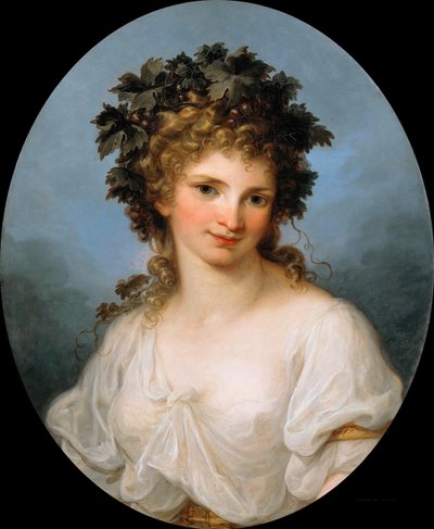 Selbstporträt als Bacchantin, vor 1786 von Angelica Kauffmann