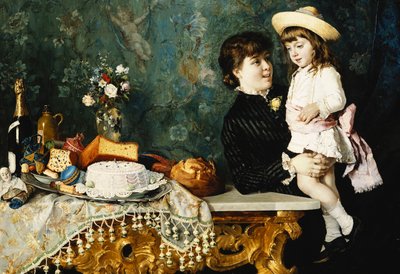 Vorbereitung auf die Party von Angelo Martinetti