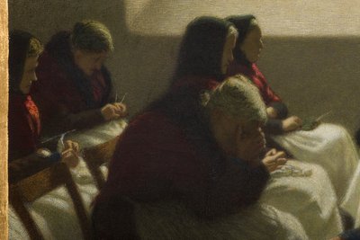 Leerer Stuhl, 1903 von Angelo Morbelli