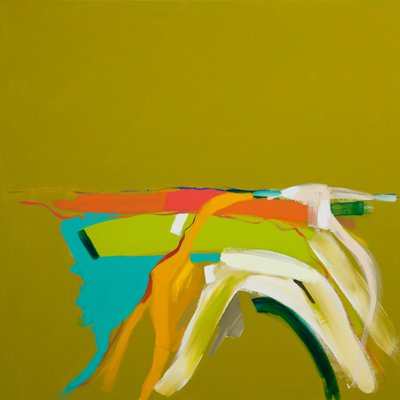 Sonnenbeschienene Landschaft von Angie Kenber
