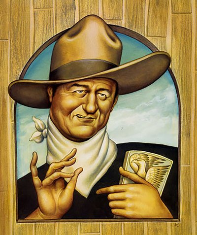 John Wayne von Anita Kunz