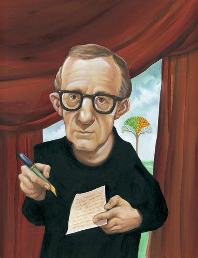 Woody Allen von Anita Kunz