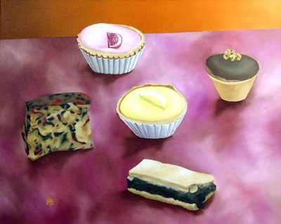 Fünf Kuchen, 1988 von Anna Phillips