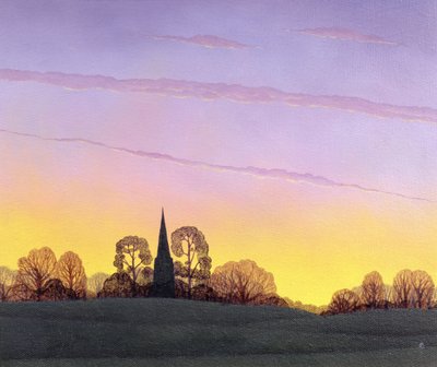 Richtung Grandborough, 2004 von Anna Phillips