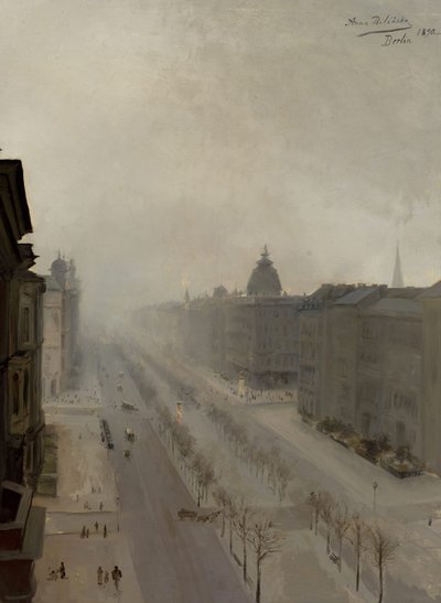 Unter den Linden in Berlin von Anna Bilińska Bohdanowicz