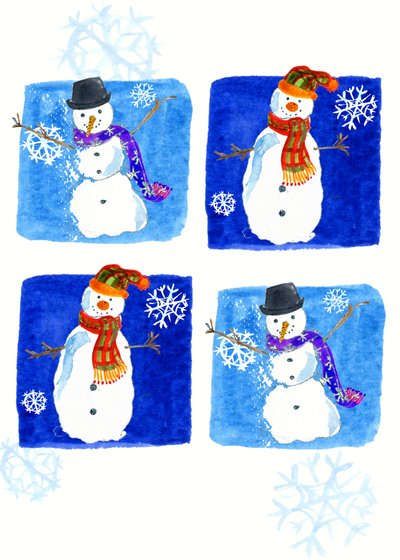 Schneemänner von Anna Platts