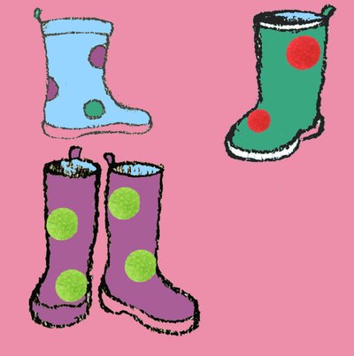 Gummistiefel von Anna Platts