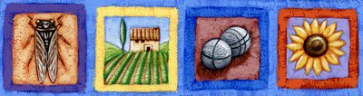 Provence (Detail 1), 2015 von Annalisa Morrocco