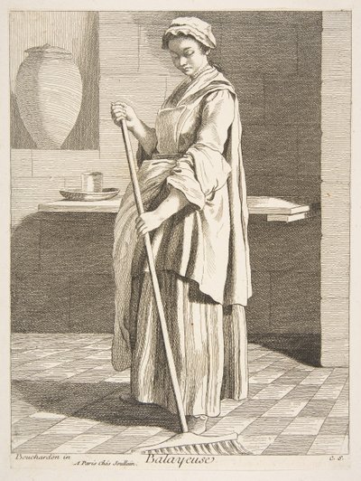 Straßenkehrer, 1746 von Anne Claude Philippe de Caylus
