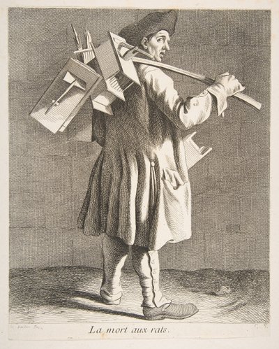 Der Rattenfänger, 1746 von Anne Claude Philippe de Caylus