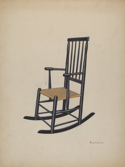 Schaukelstuhl von Anne Colman