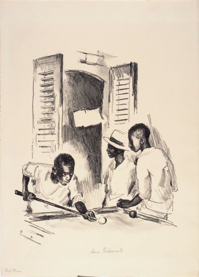 Billardzimmer von Anne Goldthwaite