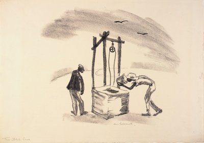 Zwei schwarze Krähen von Anne Goldthwaite