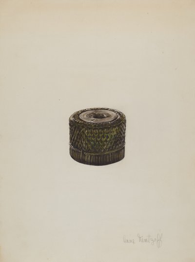 Tintenfass von Anne Mentzoff