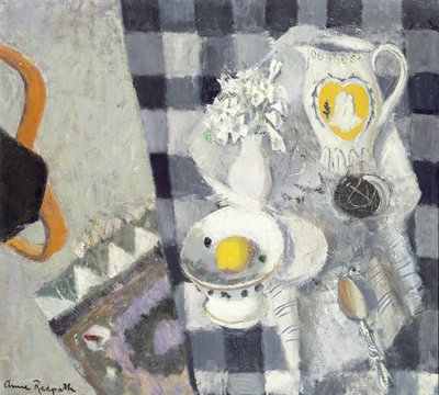 Schwarz-weiße Karos von Anne Redpath