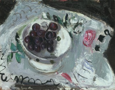 Schale mit Trauben von Anne Redpath