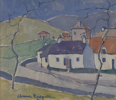Bauernhof bei Ruberslaw von Anne Redpath