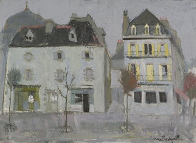 Häuser, Concarneau von Anne Redpath