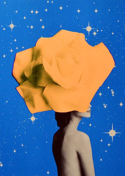 Geheime Frau - Orange von Anne Storno