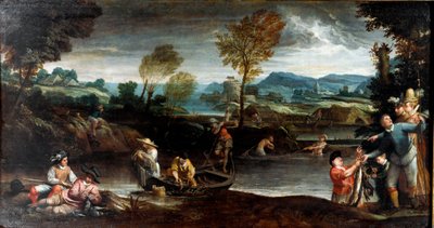 Fischen von Annibale Carracci