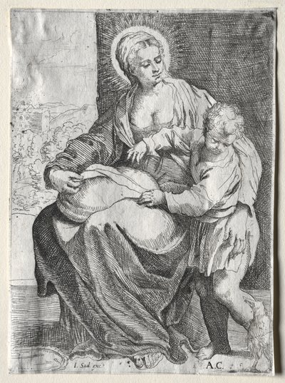 Madonna mit dem weißen Raben, 1500er von Annibale Carracci