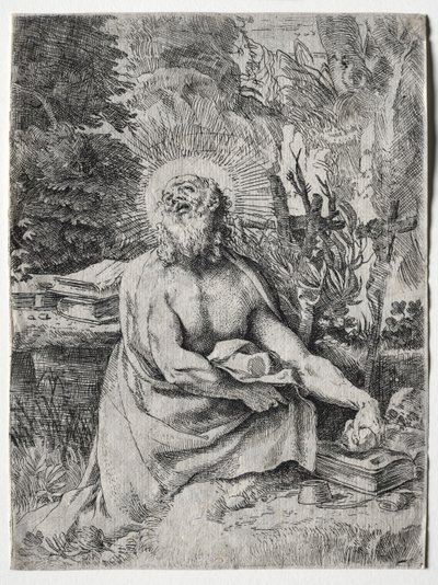Der heilige Hieronymus von Annibale Carracci