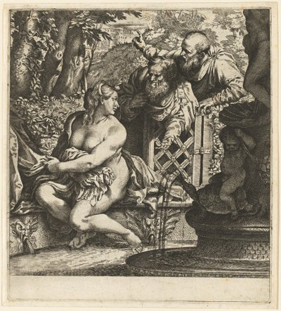 Susanna und die Ältesten von Annibale Carracci