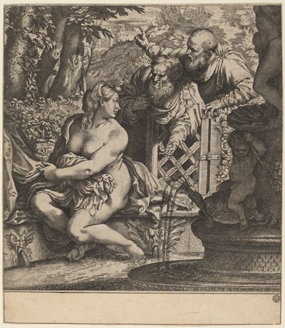 Susanna und die Ältesten von Annibale Carracci