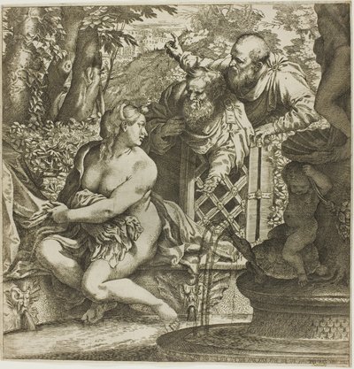 Susanna und die Ältesten von Annibale Carracci