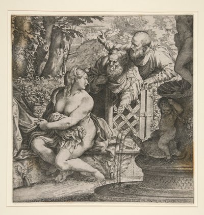 Susanna und die Ältesten von Annibale Carracci