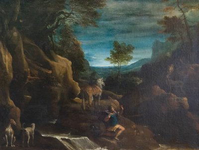 Die Vision des heiligen Eustachius von Annibale Carracci